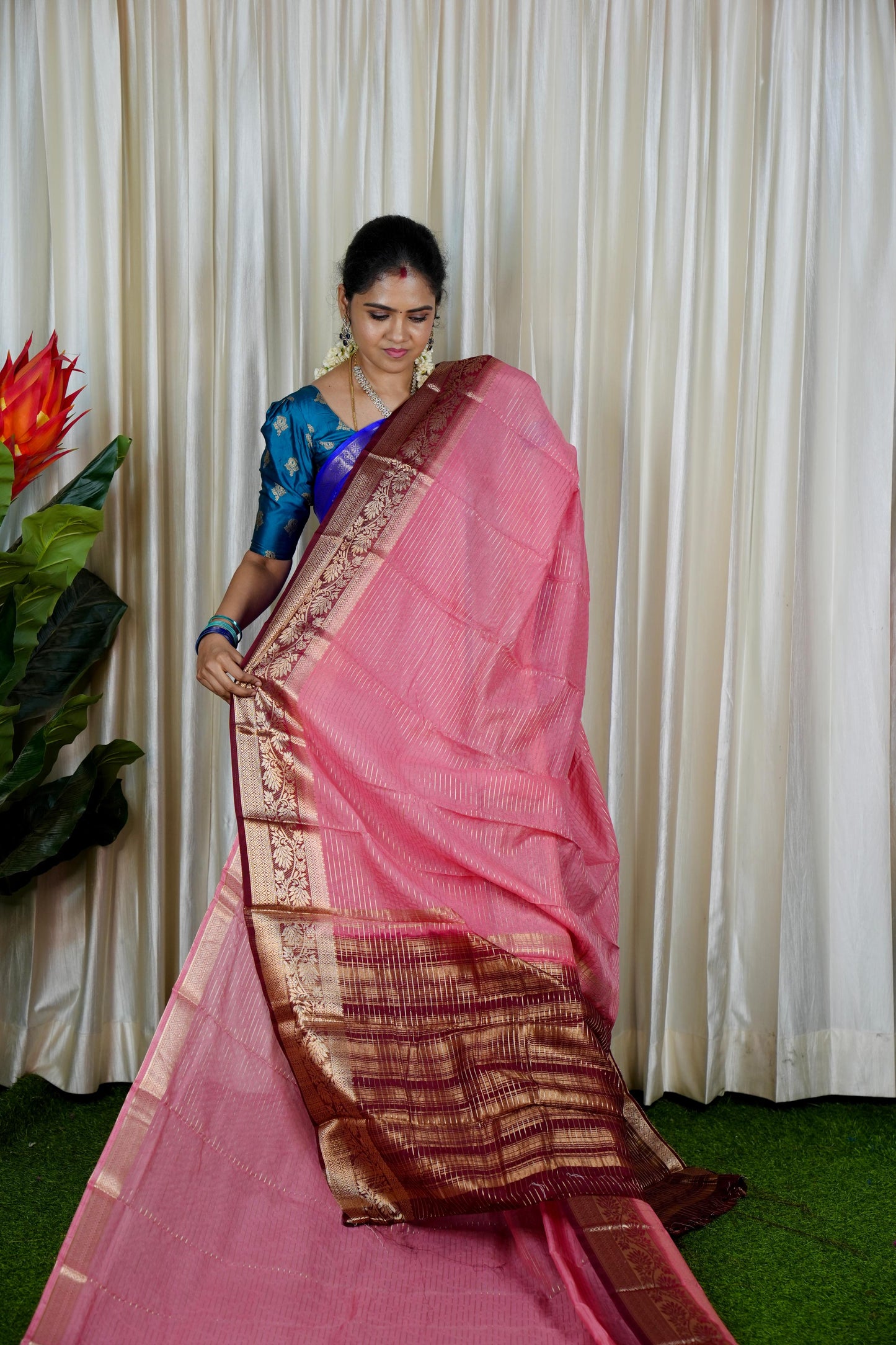Mysore Crepe Silk Saree sold ❌