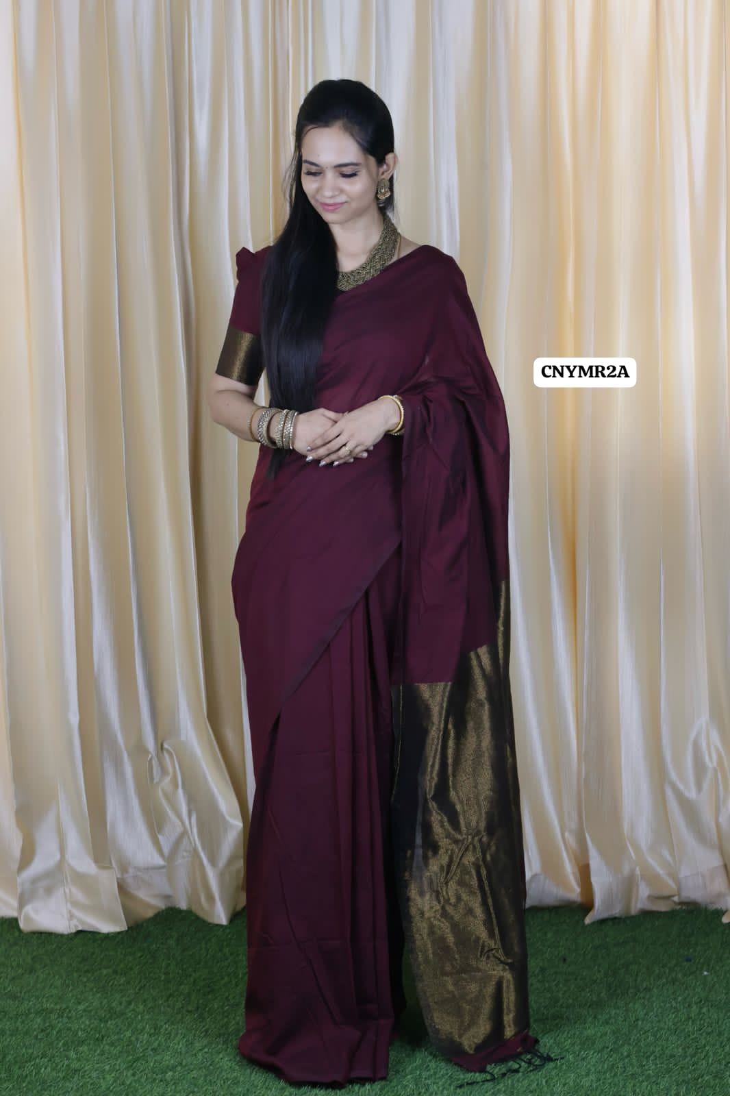 exact design of Nayanthara inspired premium khadhi cotton saree with same blouse🥳