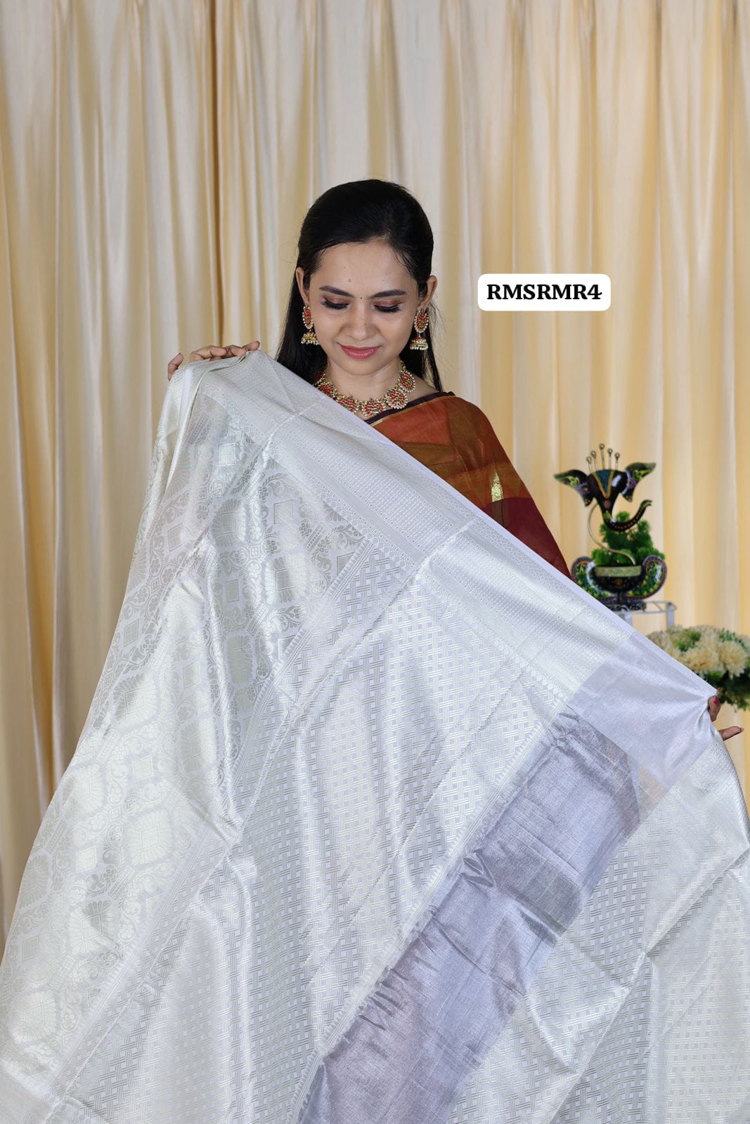 Nayanthara inspired semi katan silk sarees shade 2😍🥳