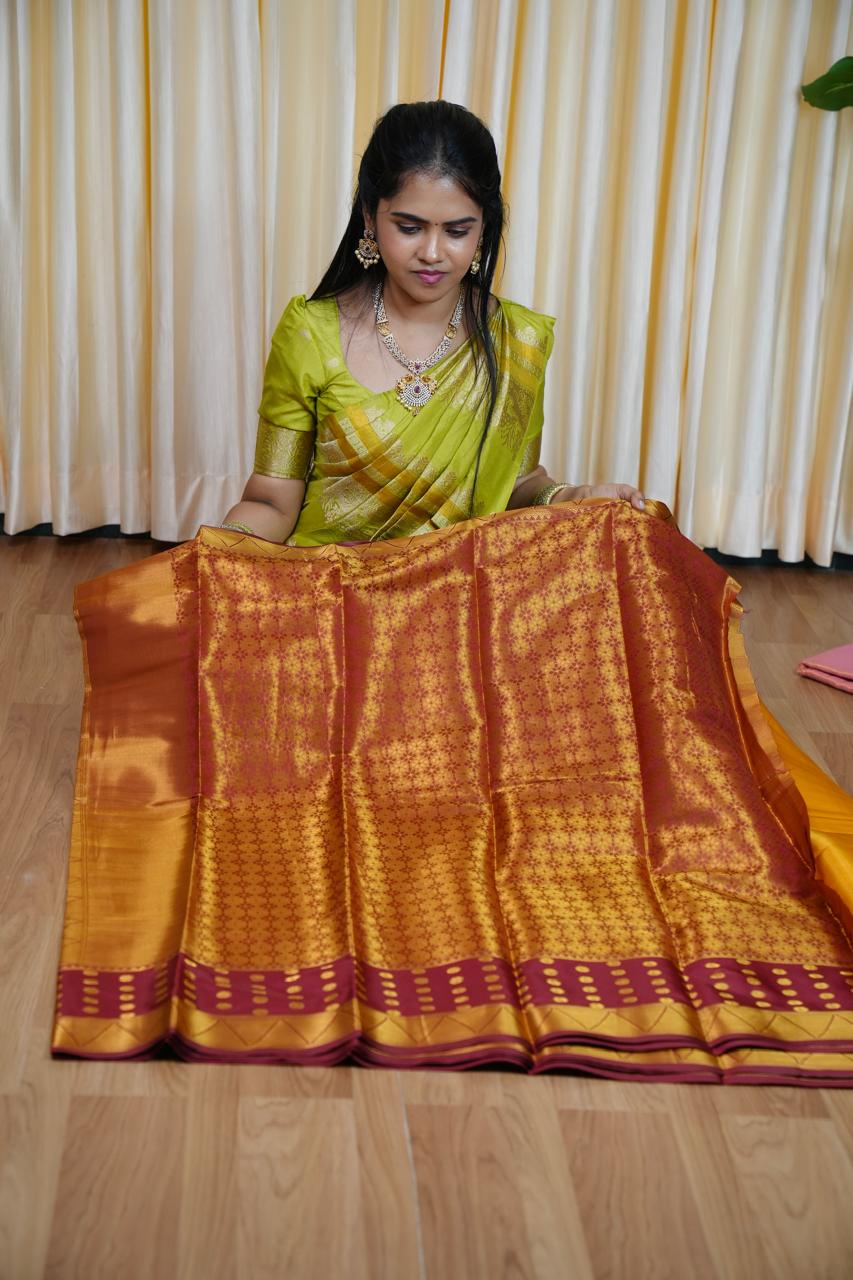 Kanchi semi silk sareeš„³
