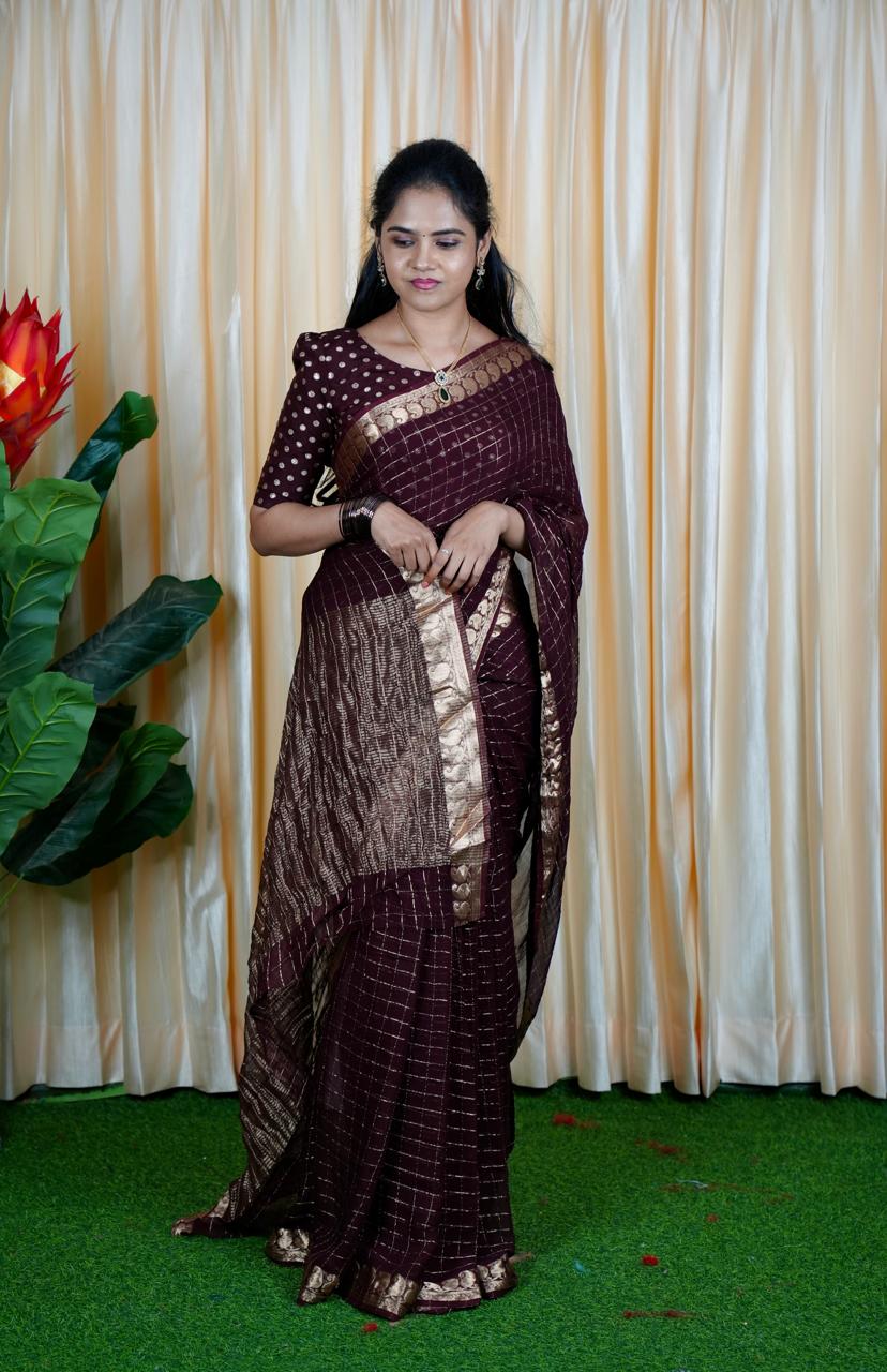Viscose Georgette Sarees🥳✅