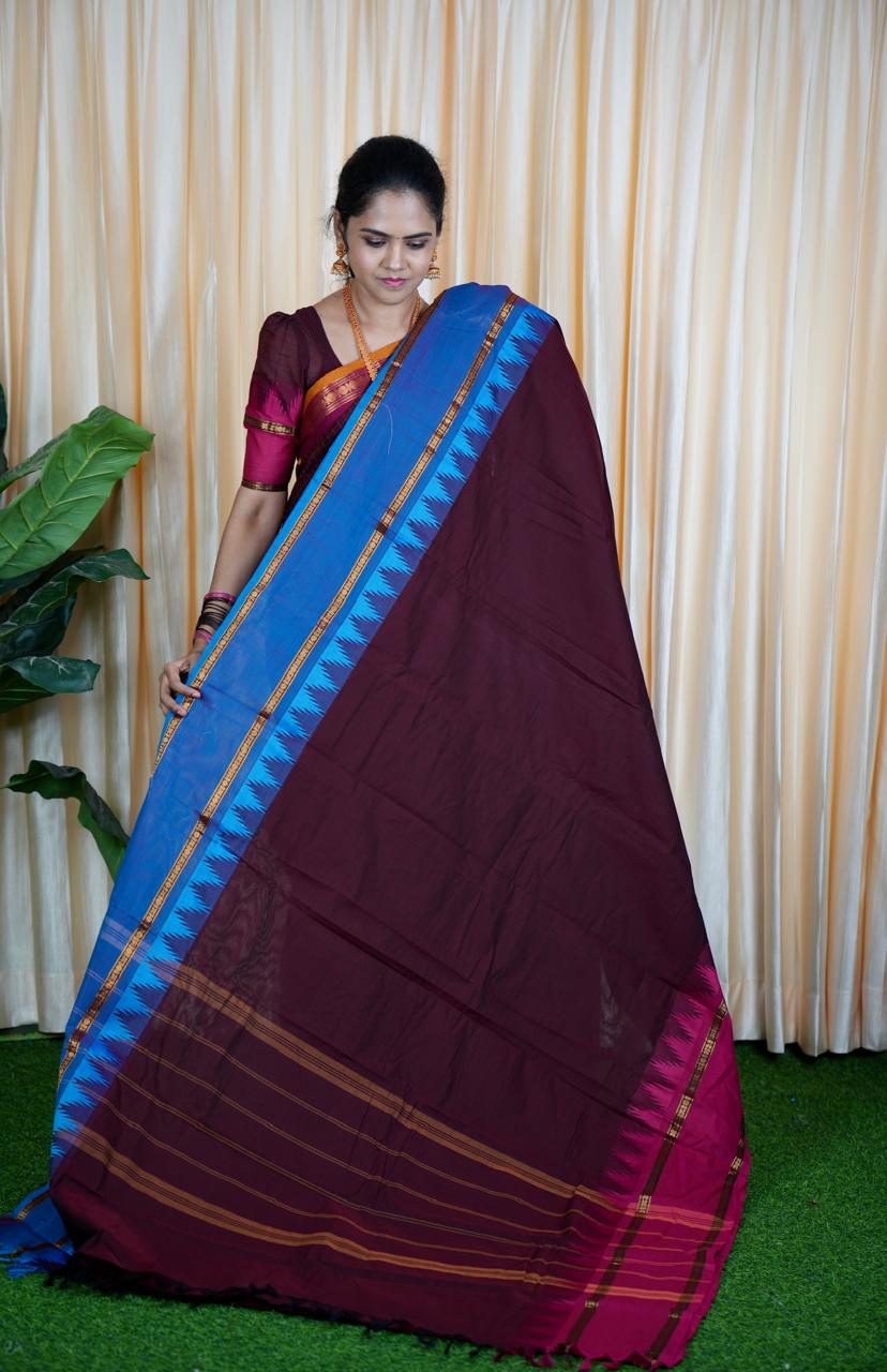Kanchi Cotton sarees ready to dispatch 🍄