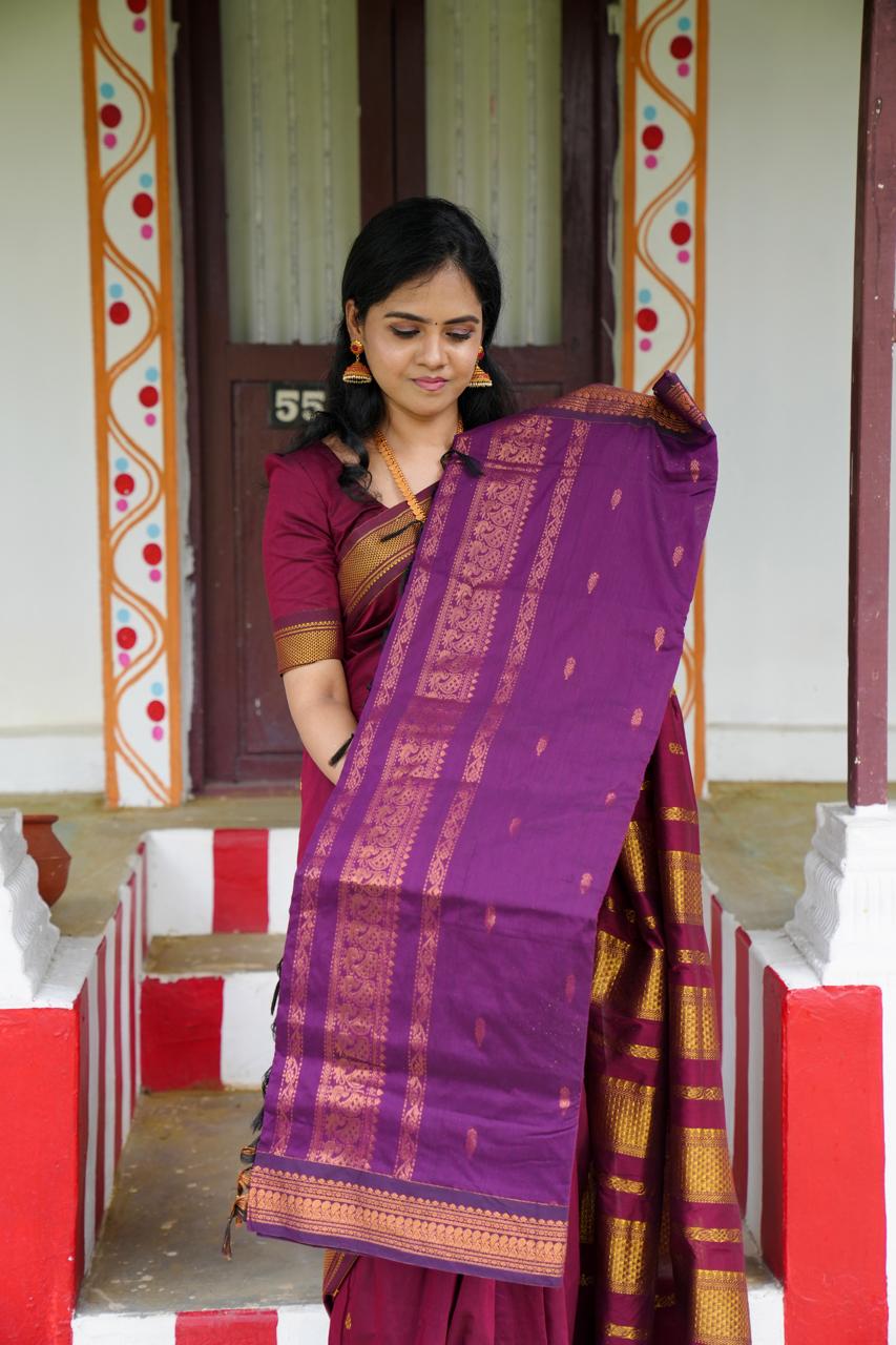 Kalyani Cotton Saree 🥳