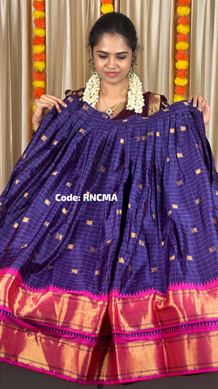 Half saree soft Silk prebook 🥰 🥳