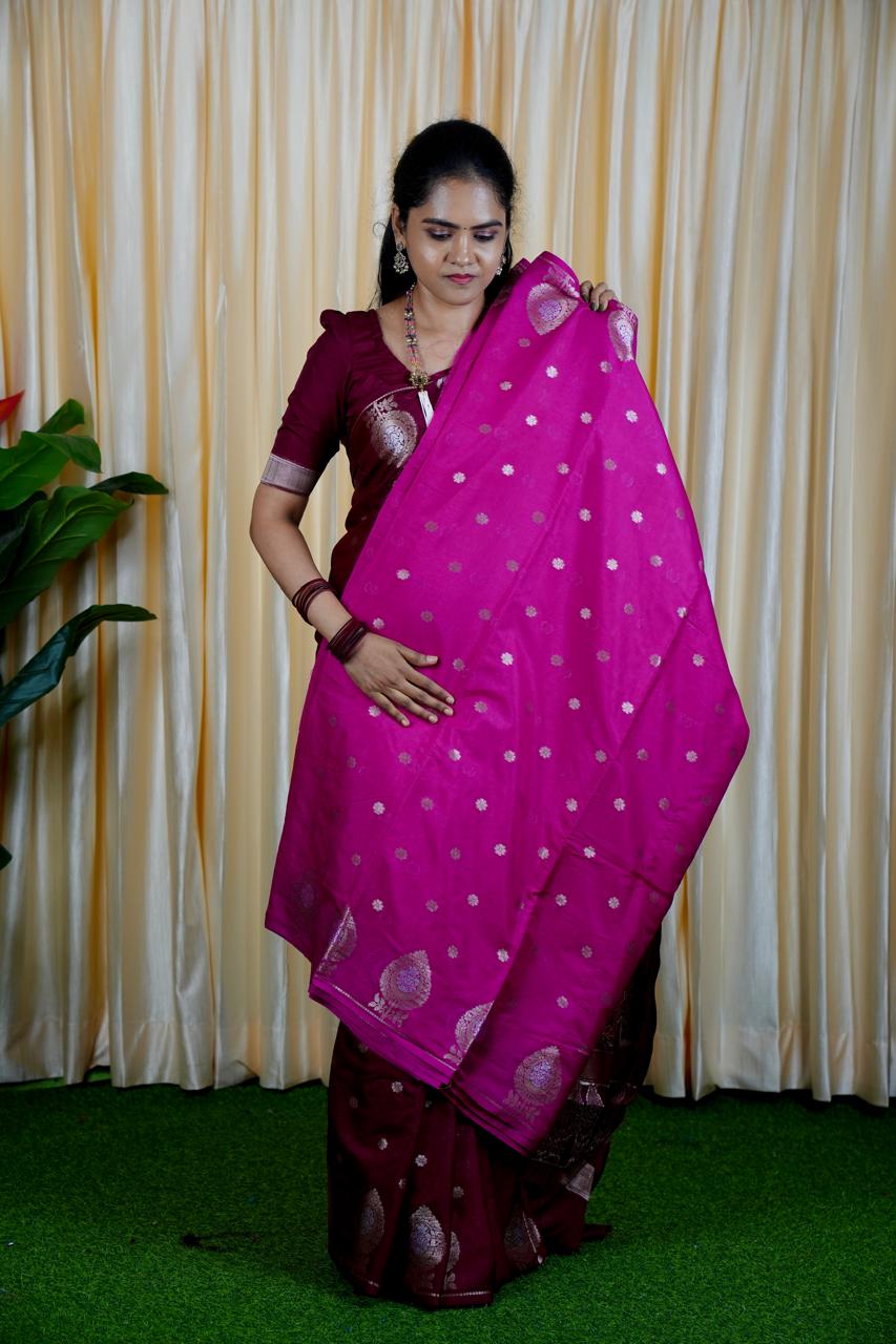 Soft warm Silk Saree 🥳