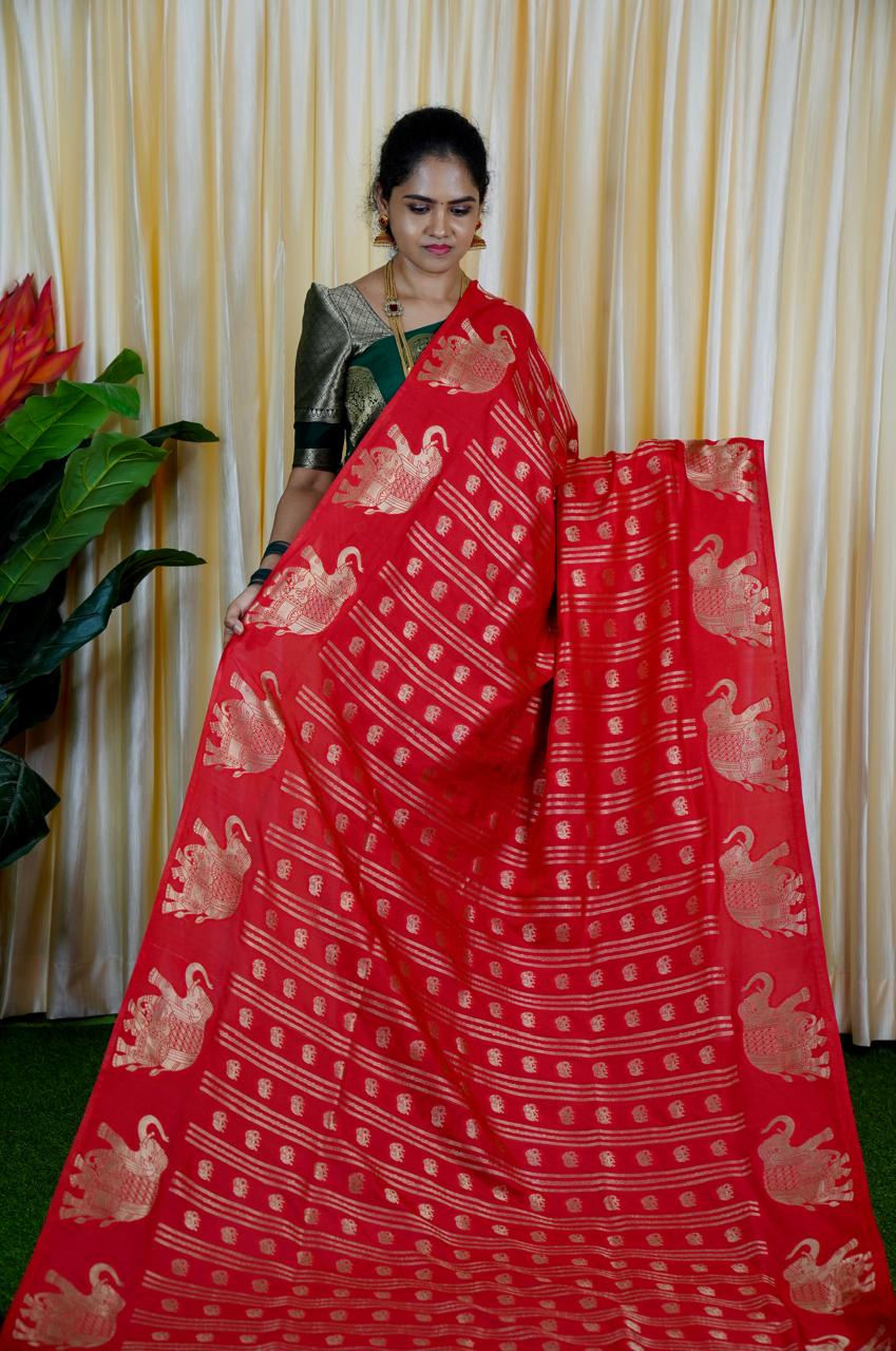 Premium soft silk saree sold❌