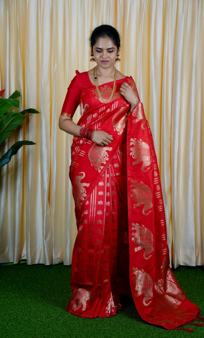 Premium soft silk saree sold❌