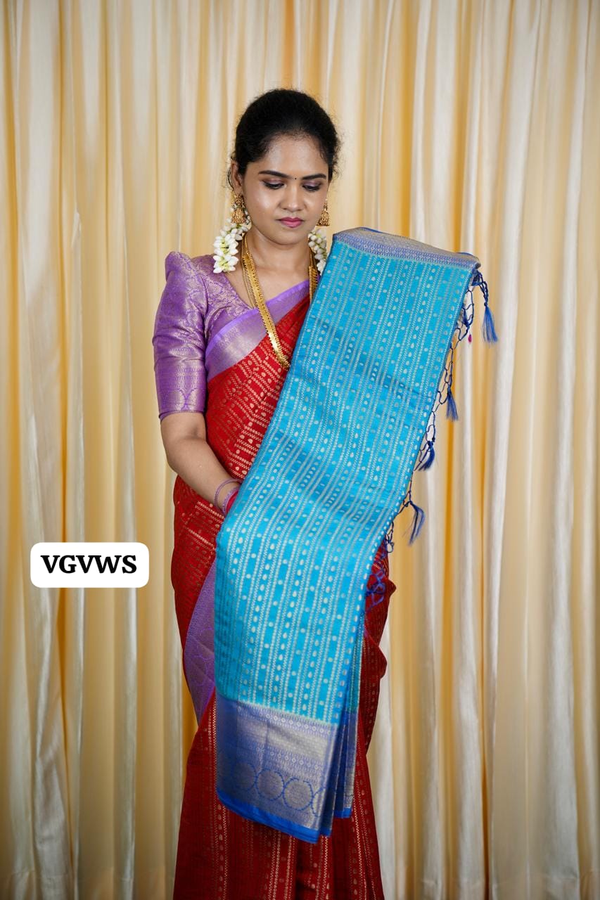Premium Warm silk saree 🥳