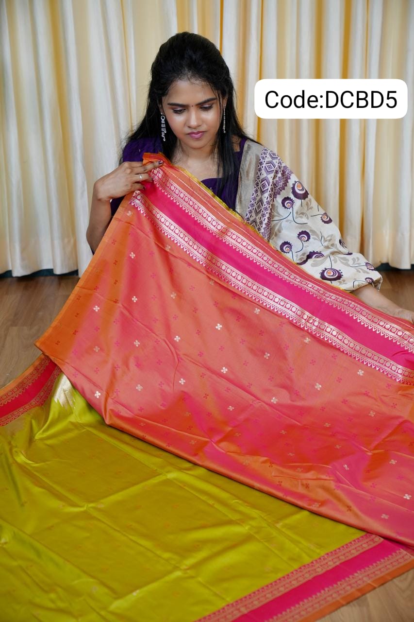 Kanchi Semi Silk Saree🥰😎📚