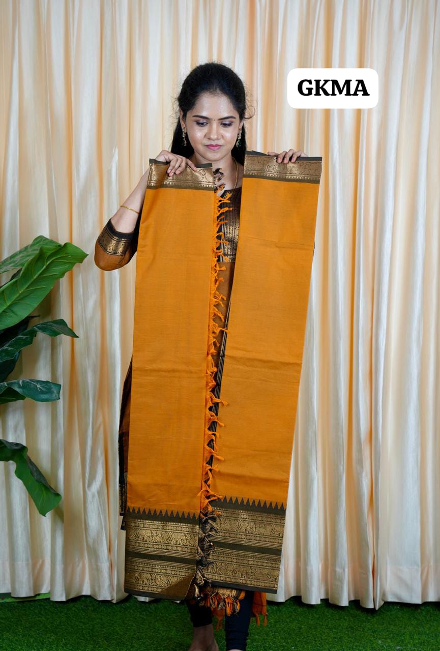 Kanchi cotton salwar set unstitched prebookš„³