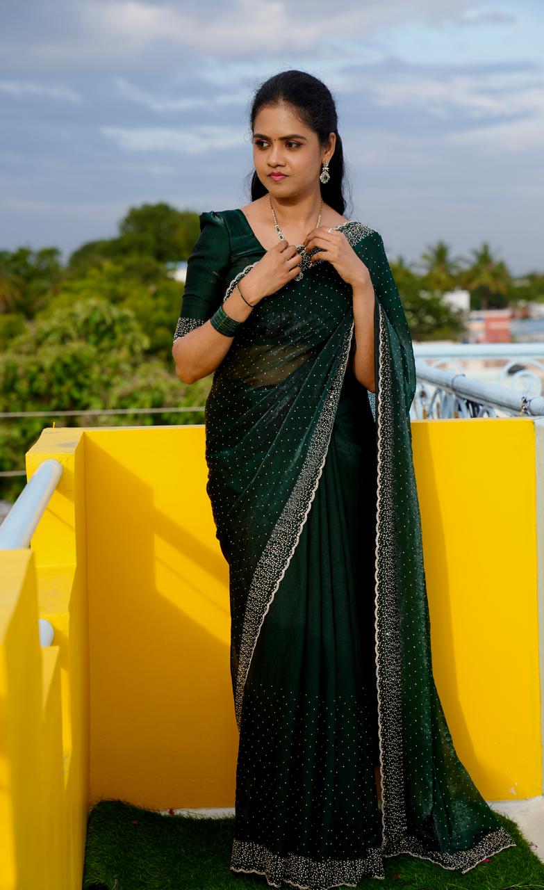 Premium Space silk saree 🥳✅