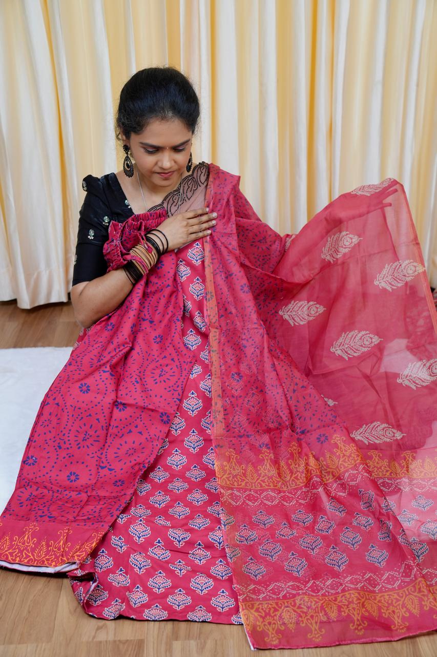 Cotton Salwar set(3 piece set)š„°šāļø