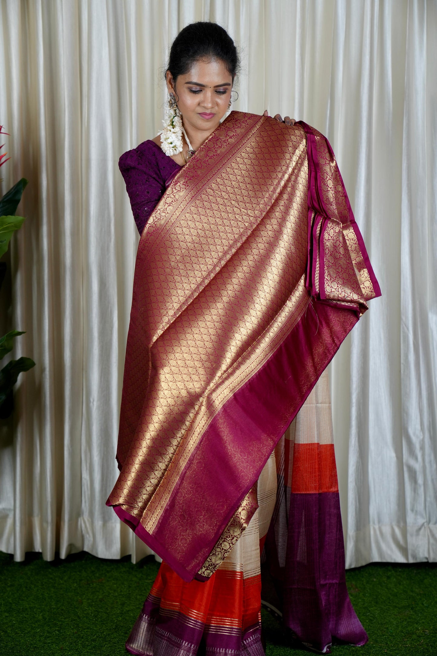 Bridal tissue saree 🥳