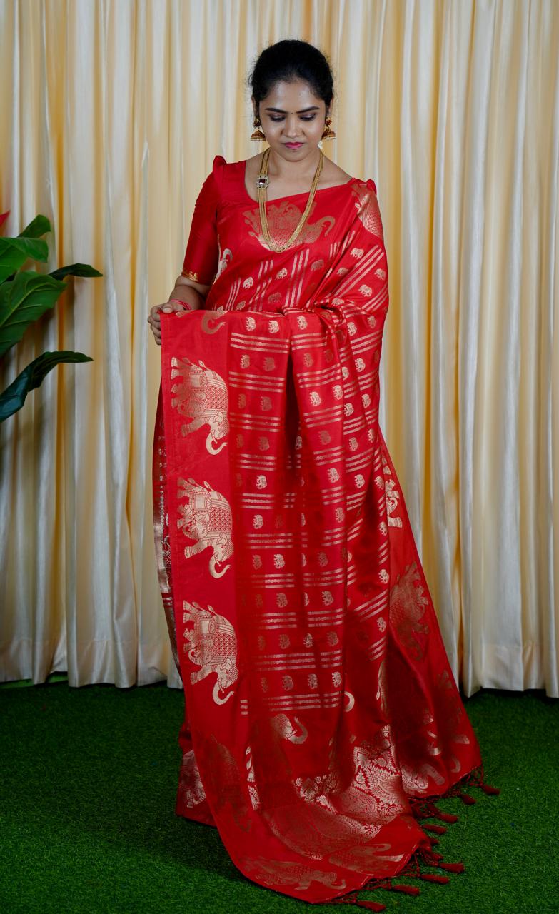 Premium soft silk saree sold❌