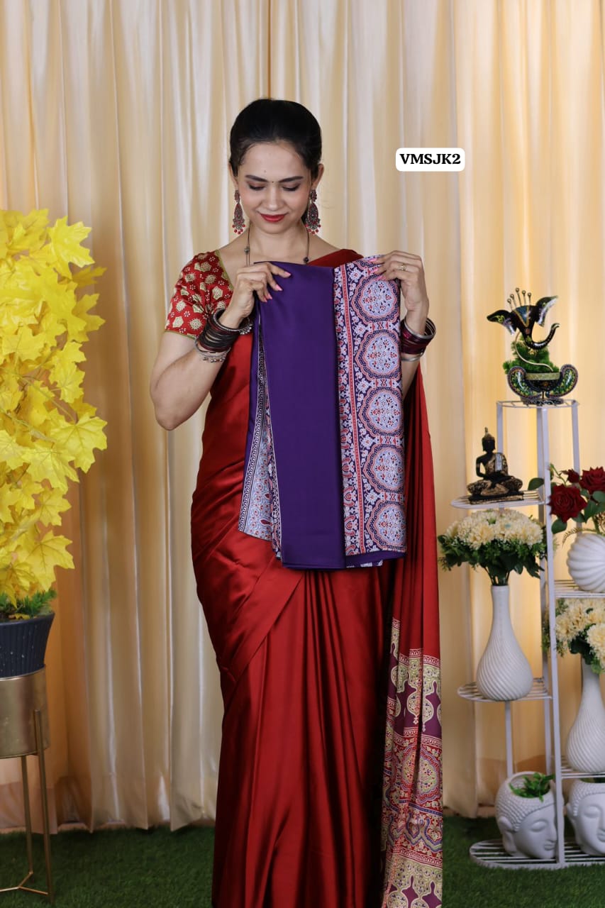 Premium modal. semi silk sareeš„³