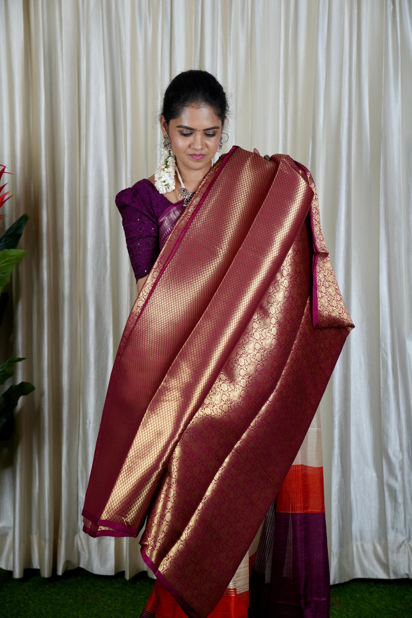 Bridal tissue saree 🥳
