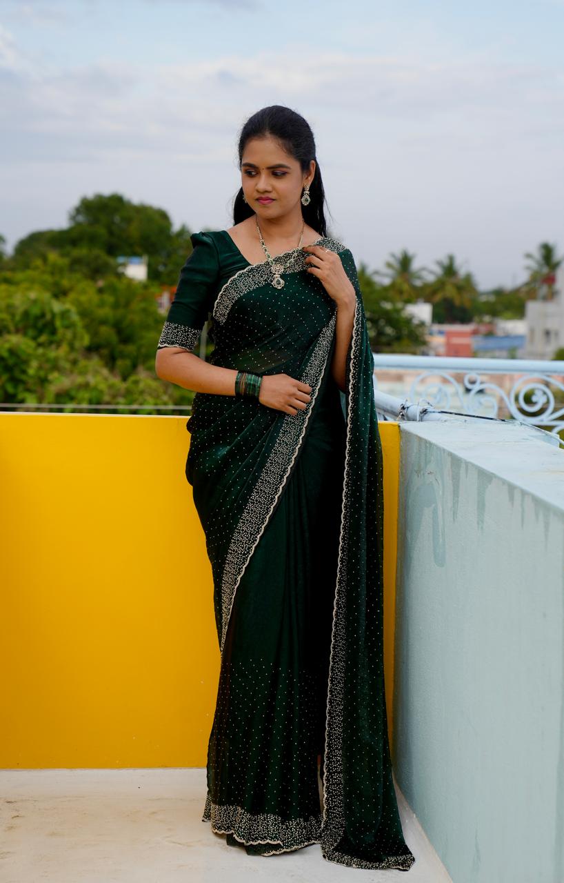 Premium Space silk saree 🥳✅