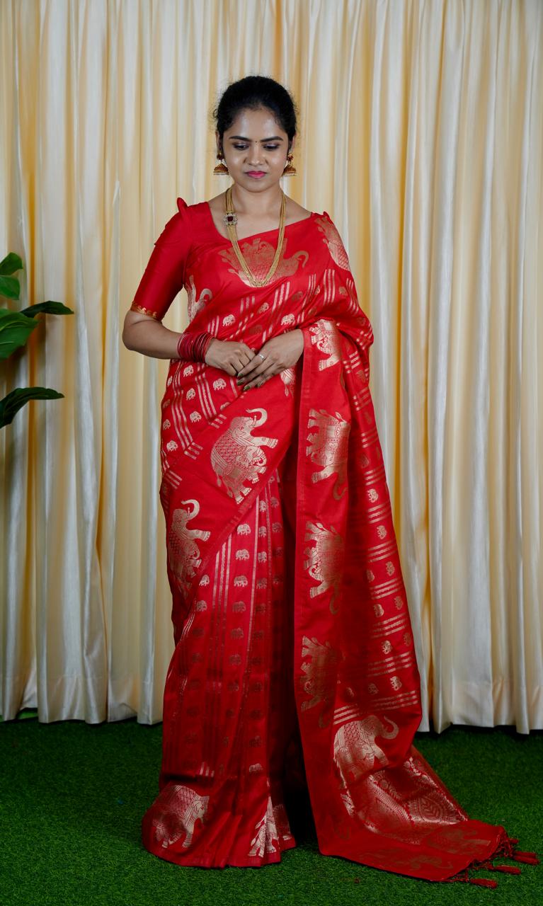 Premium soft silk saree sold❌