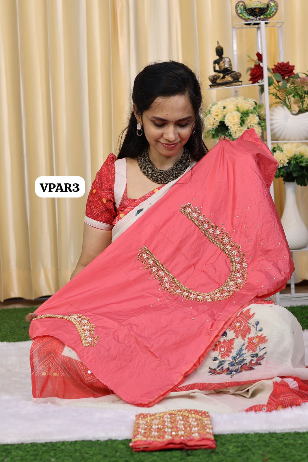 Aari blouse 😍😎📚unstitched