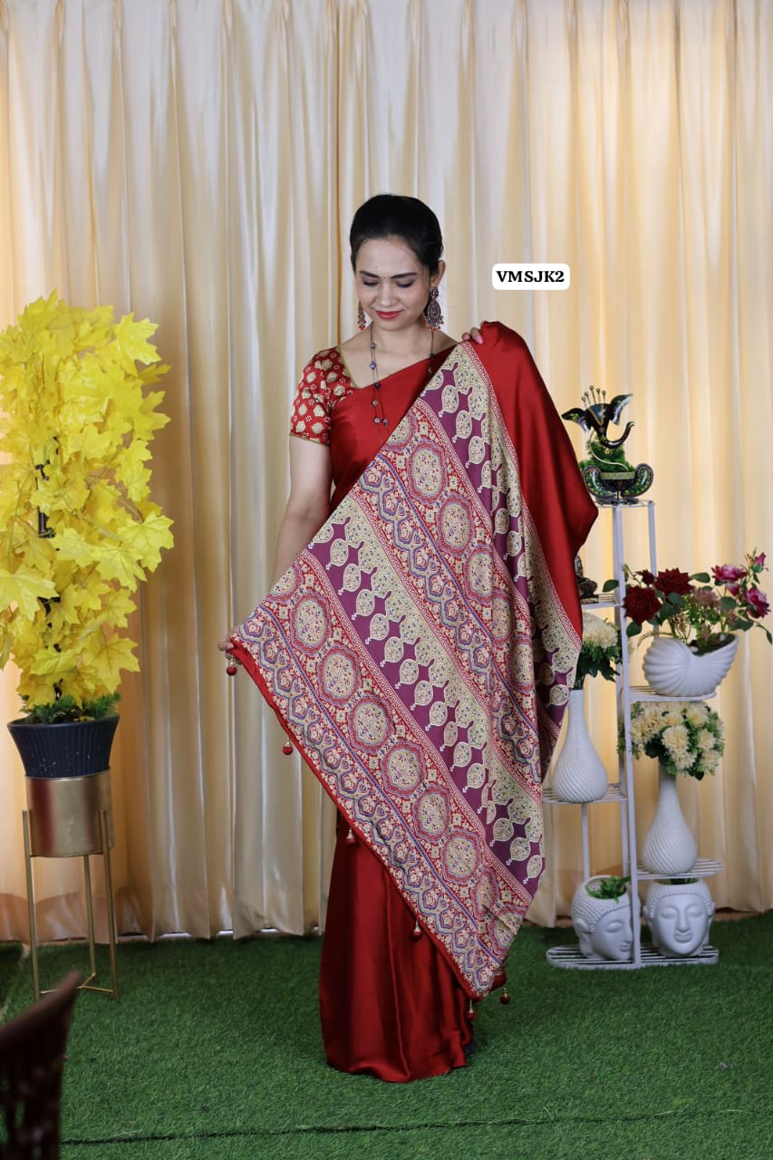 Premium modal .semi silk sareeš„³ā