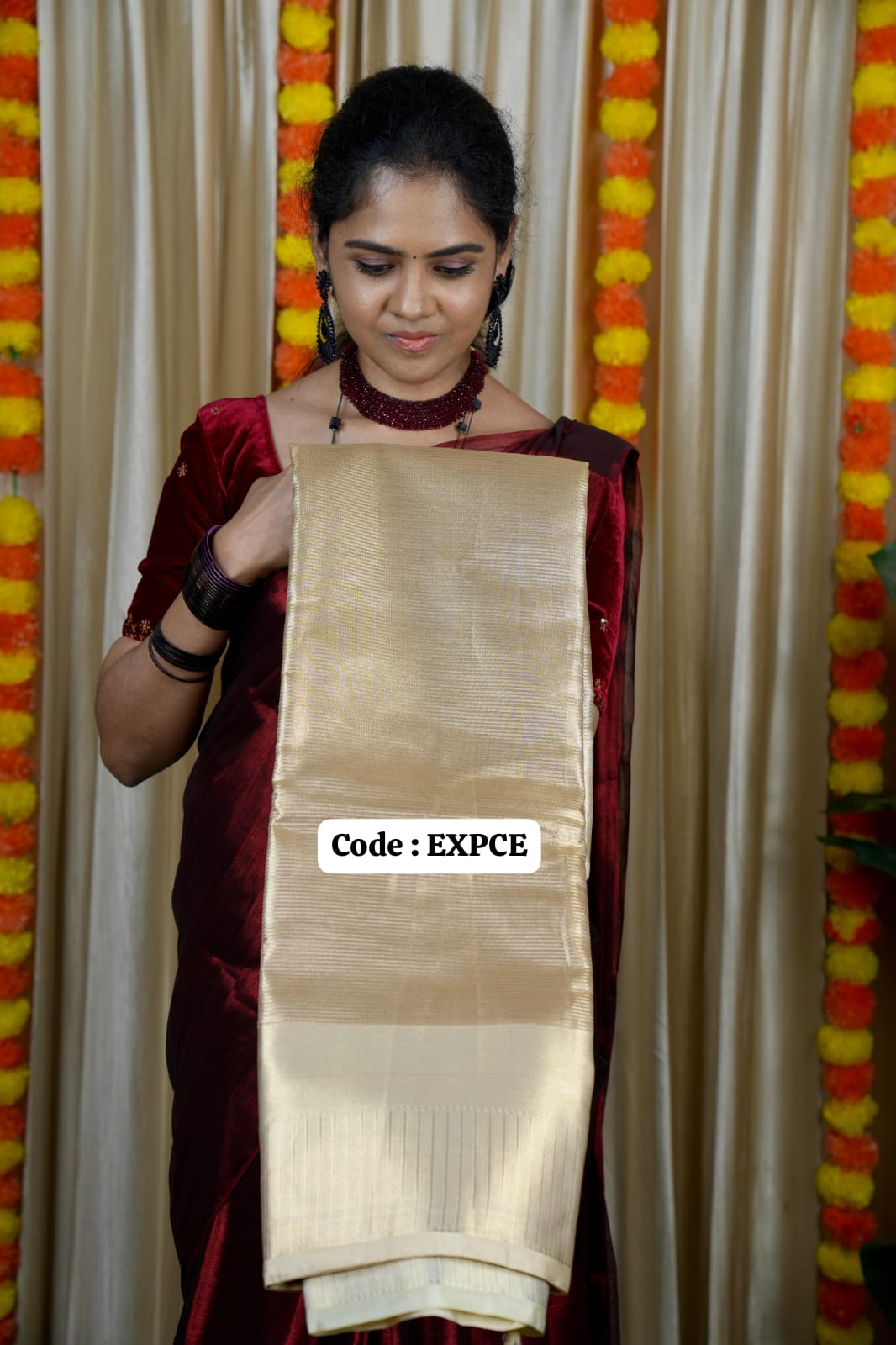 Nayanthara inspired saree shade 5š„°š