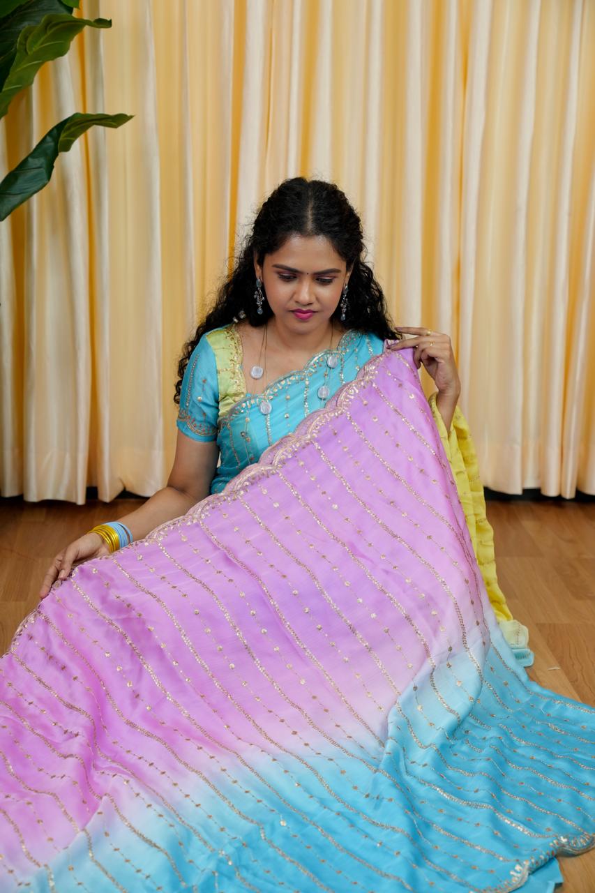 Space Silk Saree π