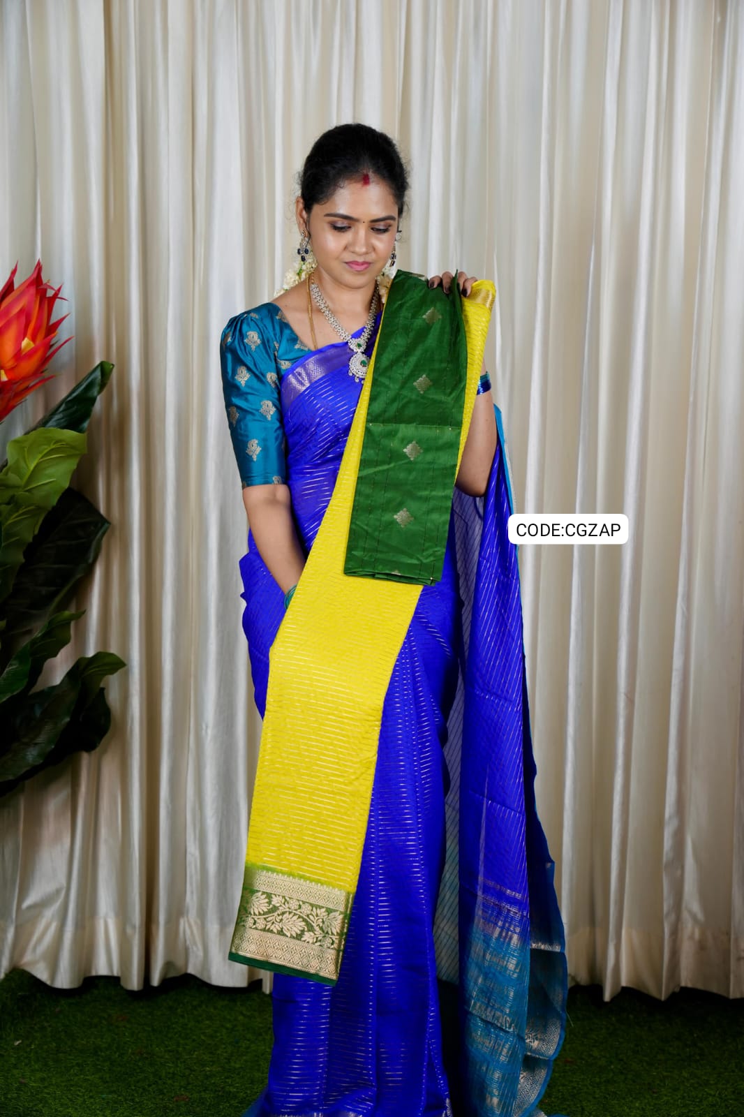 Mysore Crepe Silk Saree 🥳