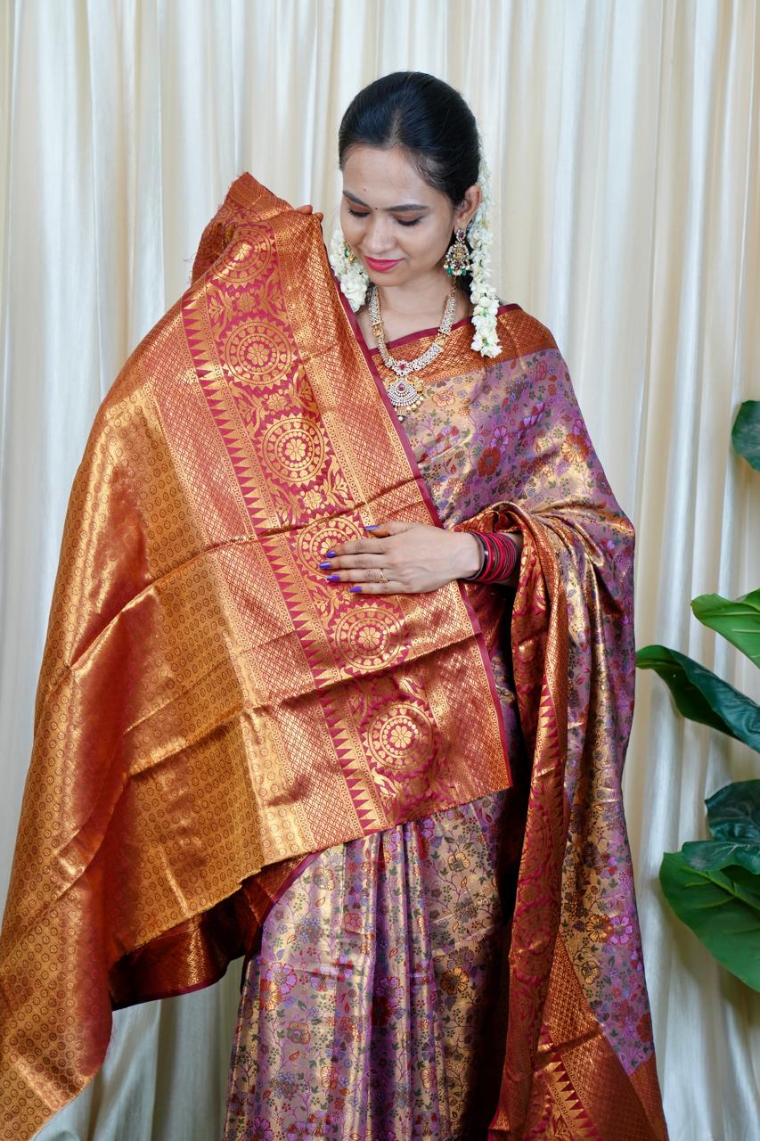 Kanchi Inspired Semi Silkš„³