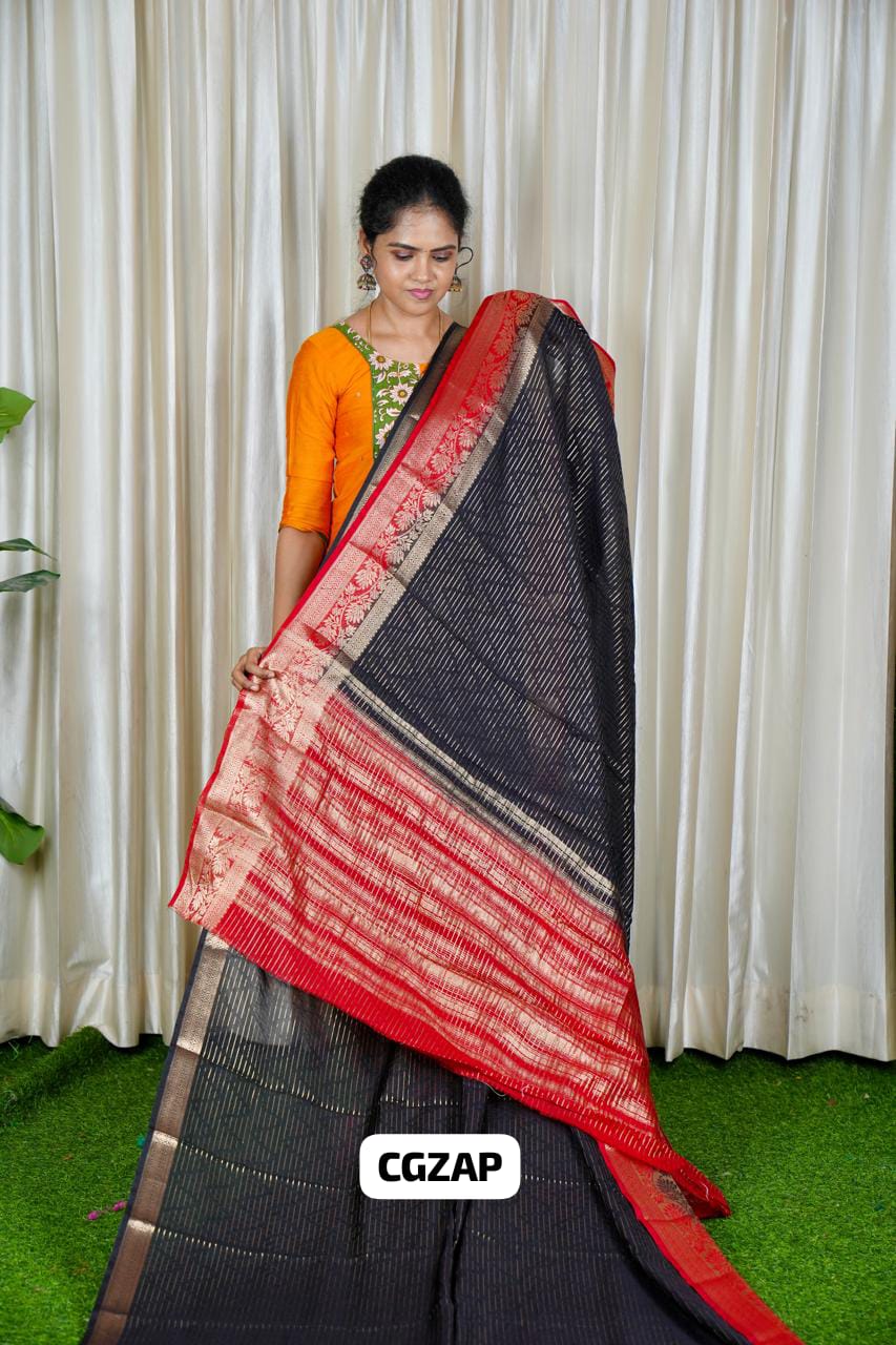 Mysore Crepe Silk Saree ❌