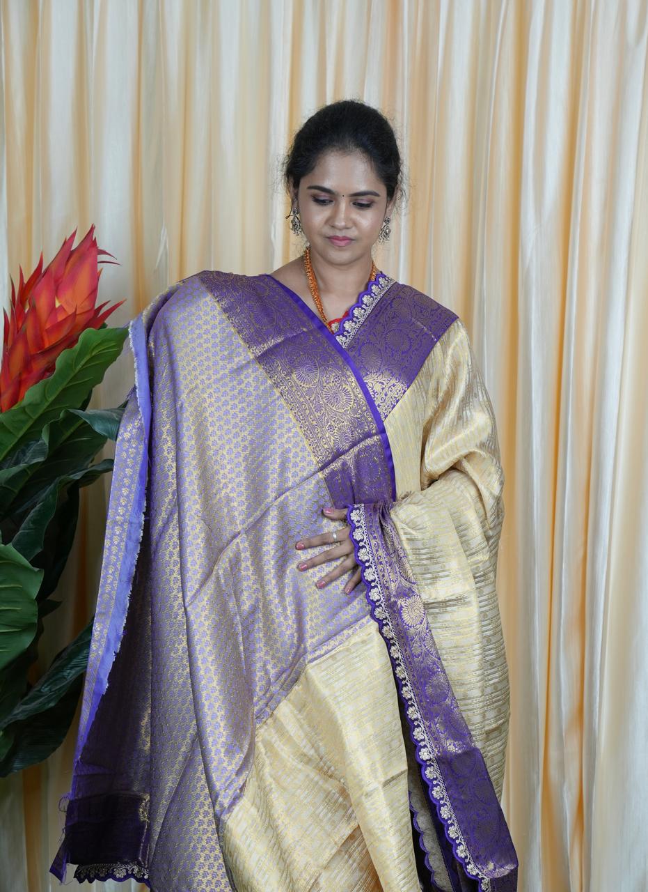 Bridal Kanchi Inspired Semi Silk Saree 🥰🥳