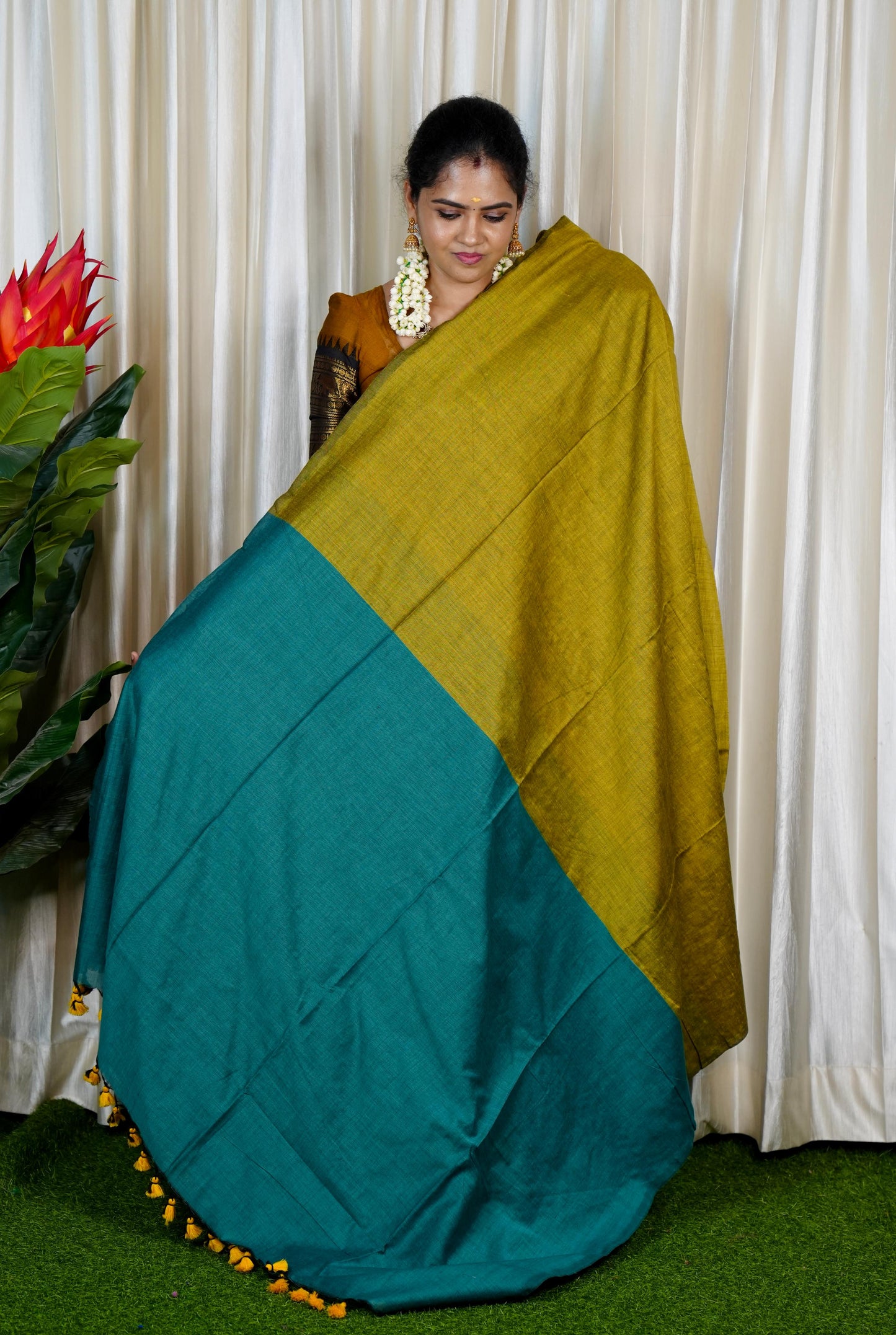 Kadhi cotton saree 🥳