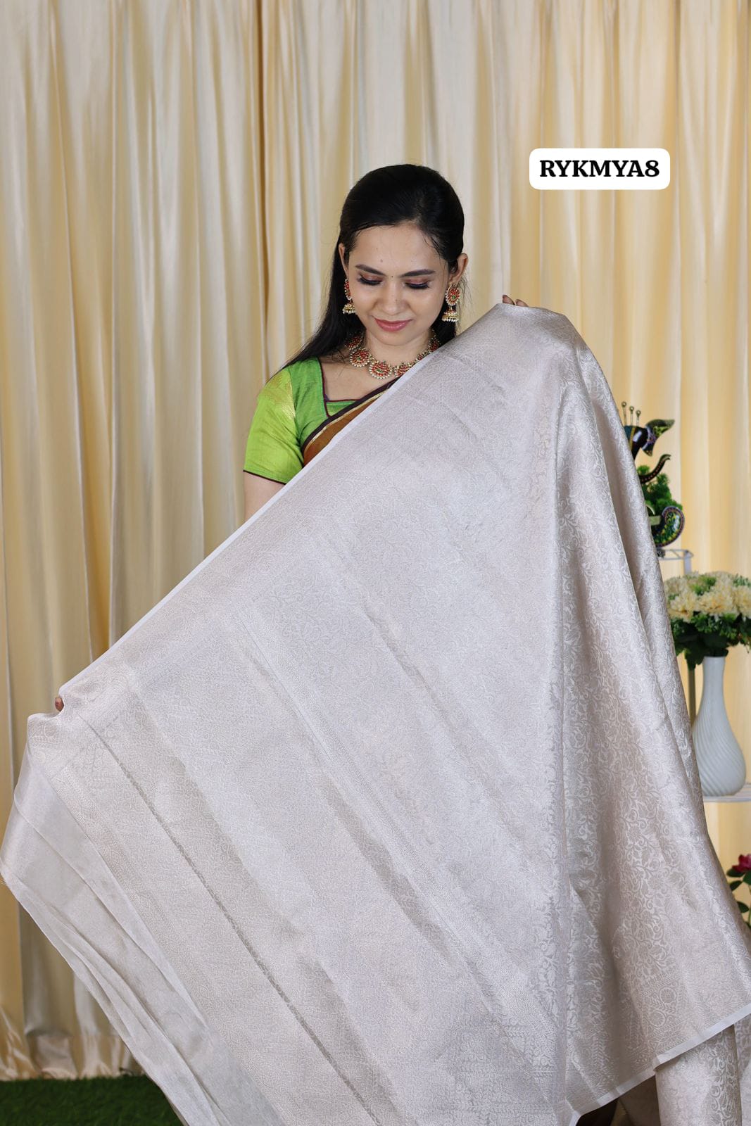 Bridal katan tissue silk saree 🥳