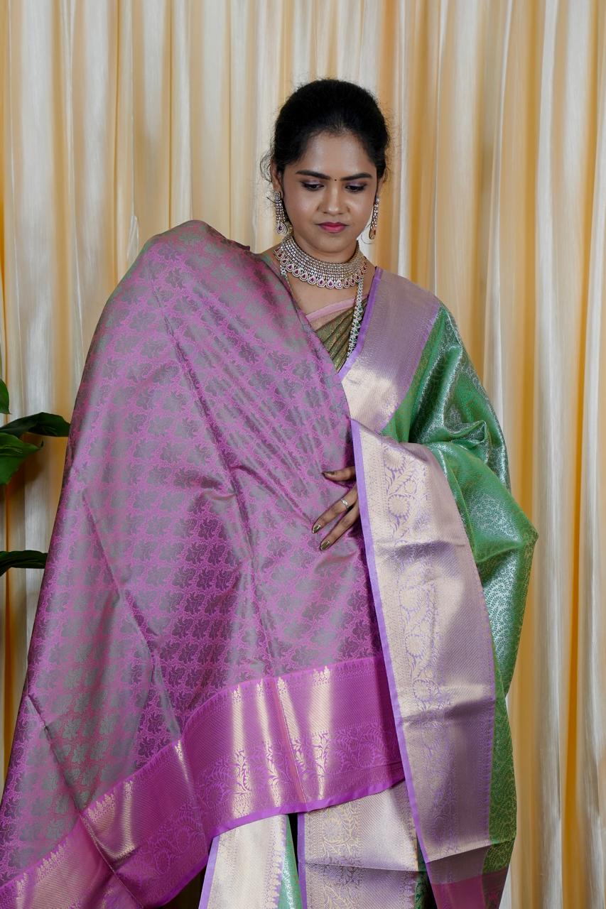 Premium soft katan saree 🥳