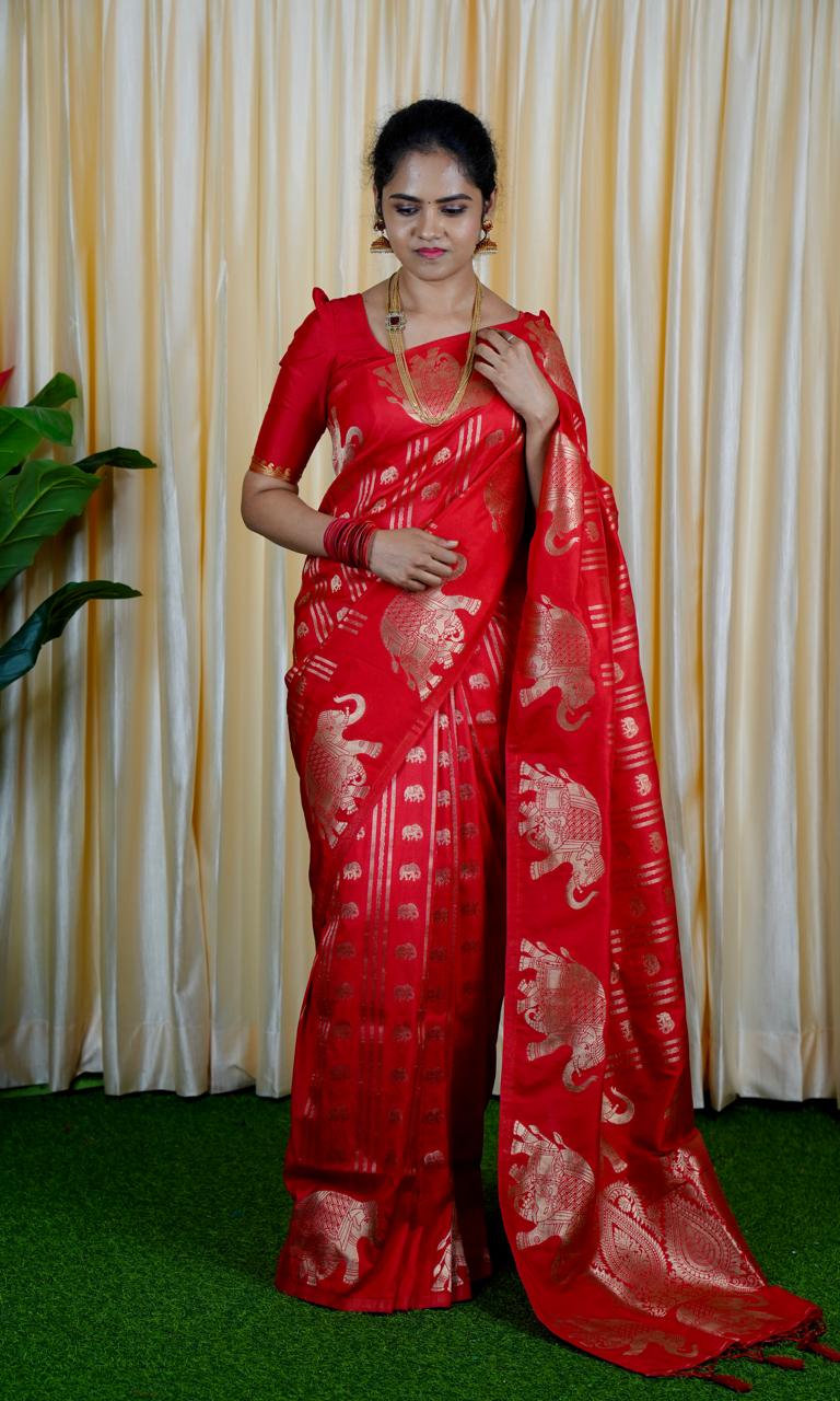 Premium soft silk saree sold❌