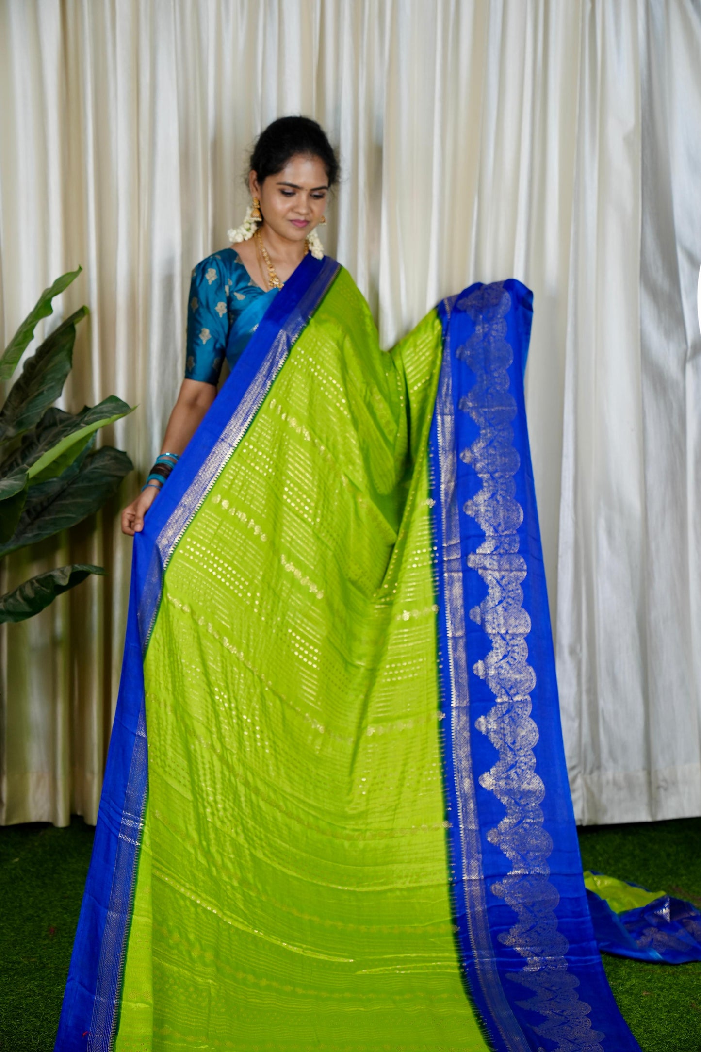 Chiffon saree ❌