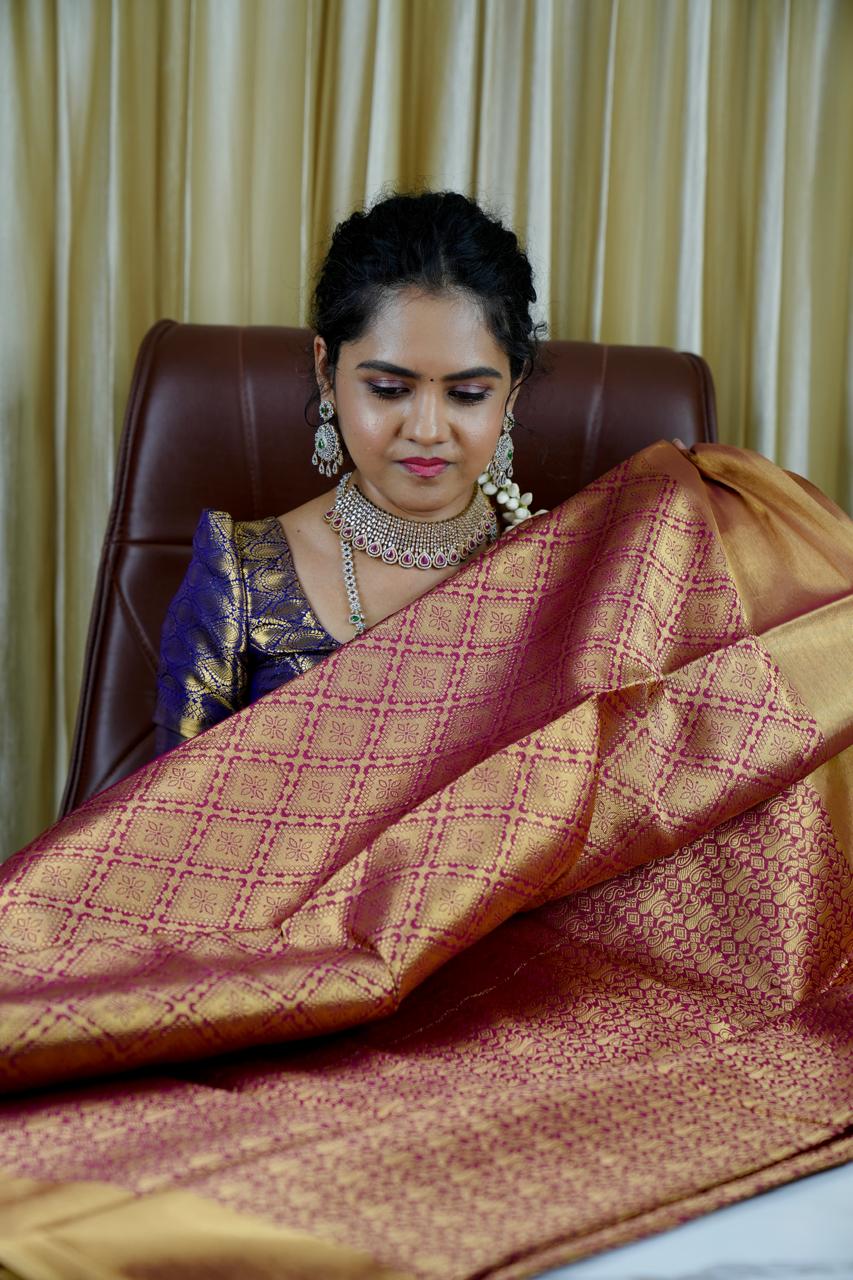 Aadi offer Kanchipuram inspired semi silk sarees 🥳✅