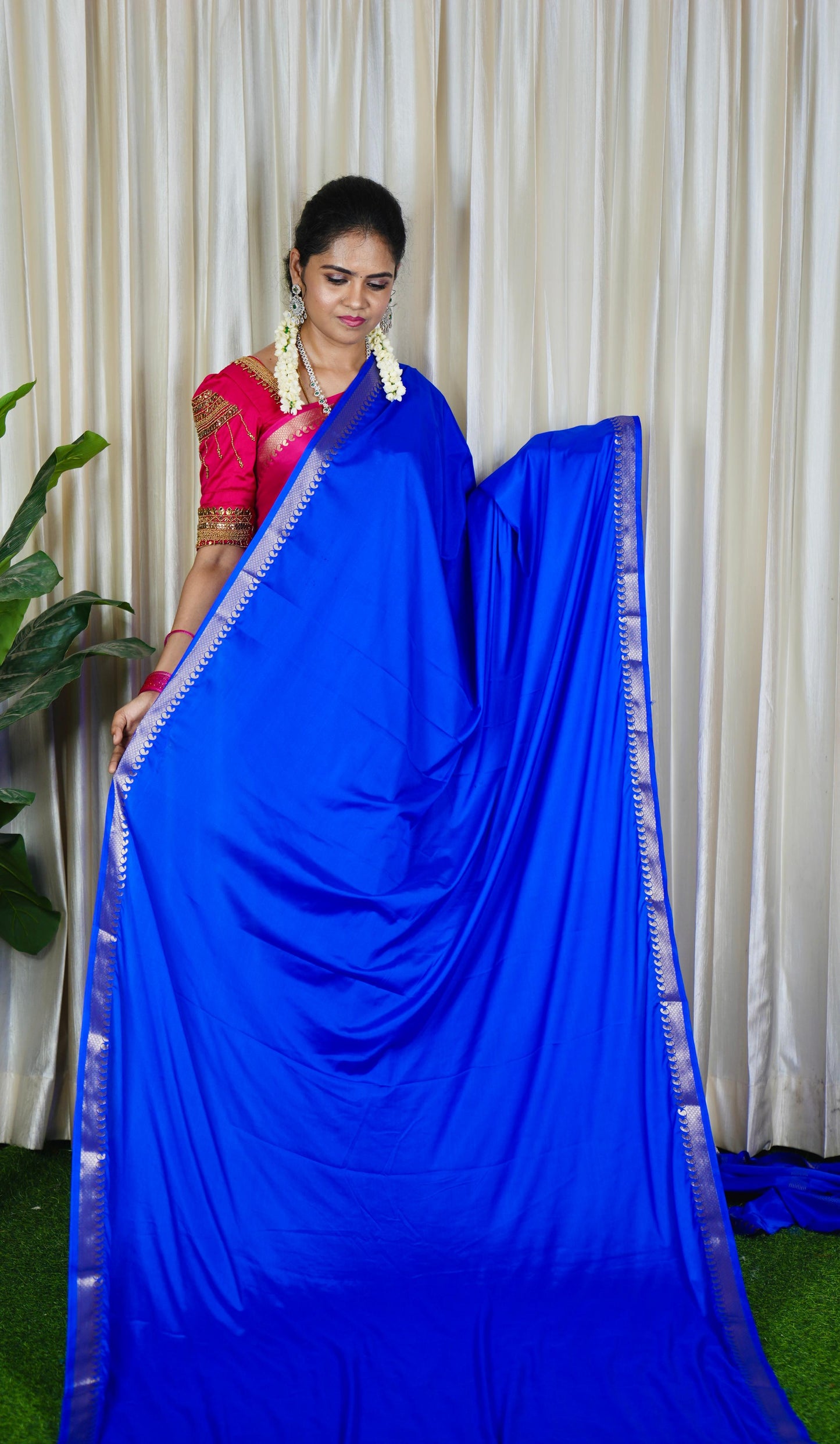 Mysore crepe silk sarees with golden zari🥳 prebook