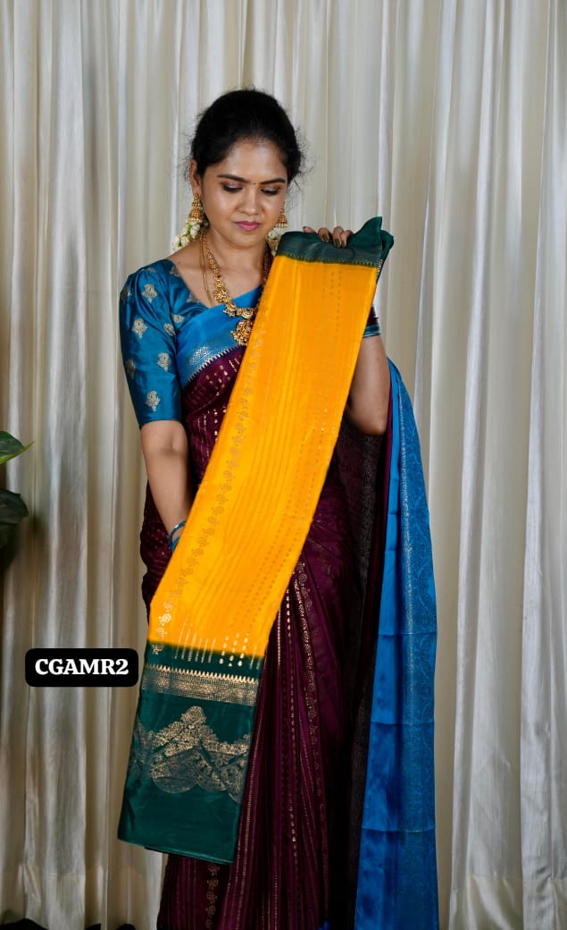 Chiffon saree ❌