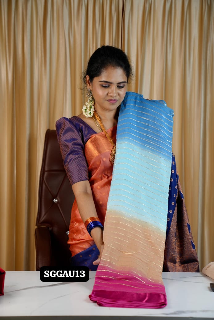 Colourful viscose Georgette š„°