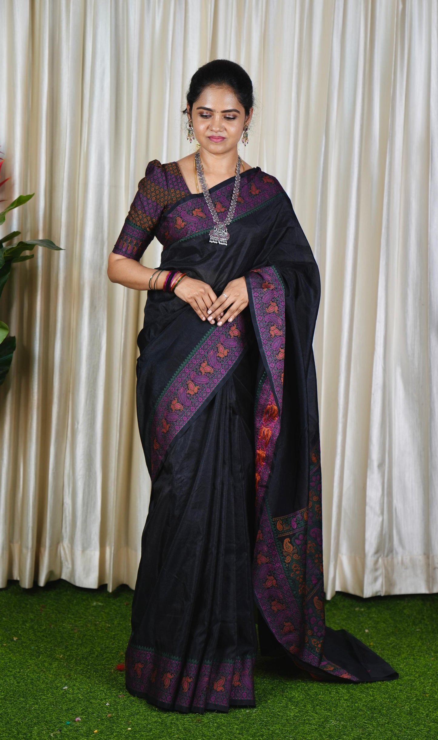 Warm Silk with Embroidery Border prebook 🥳