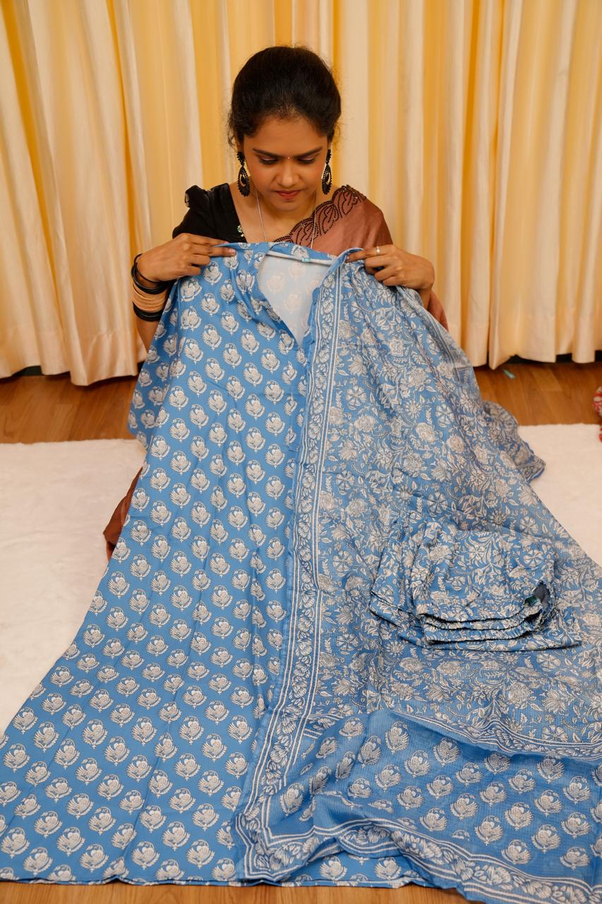 Cotton Salwar set (3 piece set)🥰😎Ⓜ️