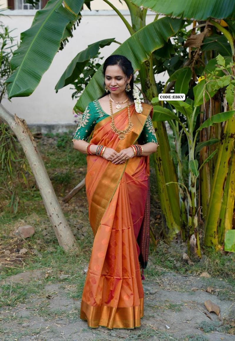 Semi soft silk saree 🥳