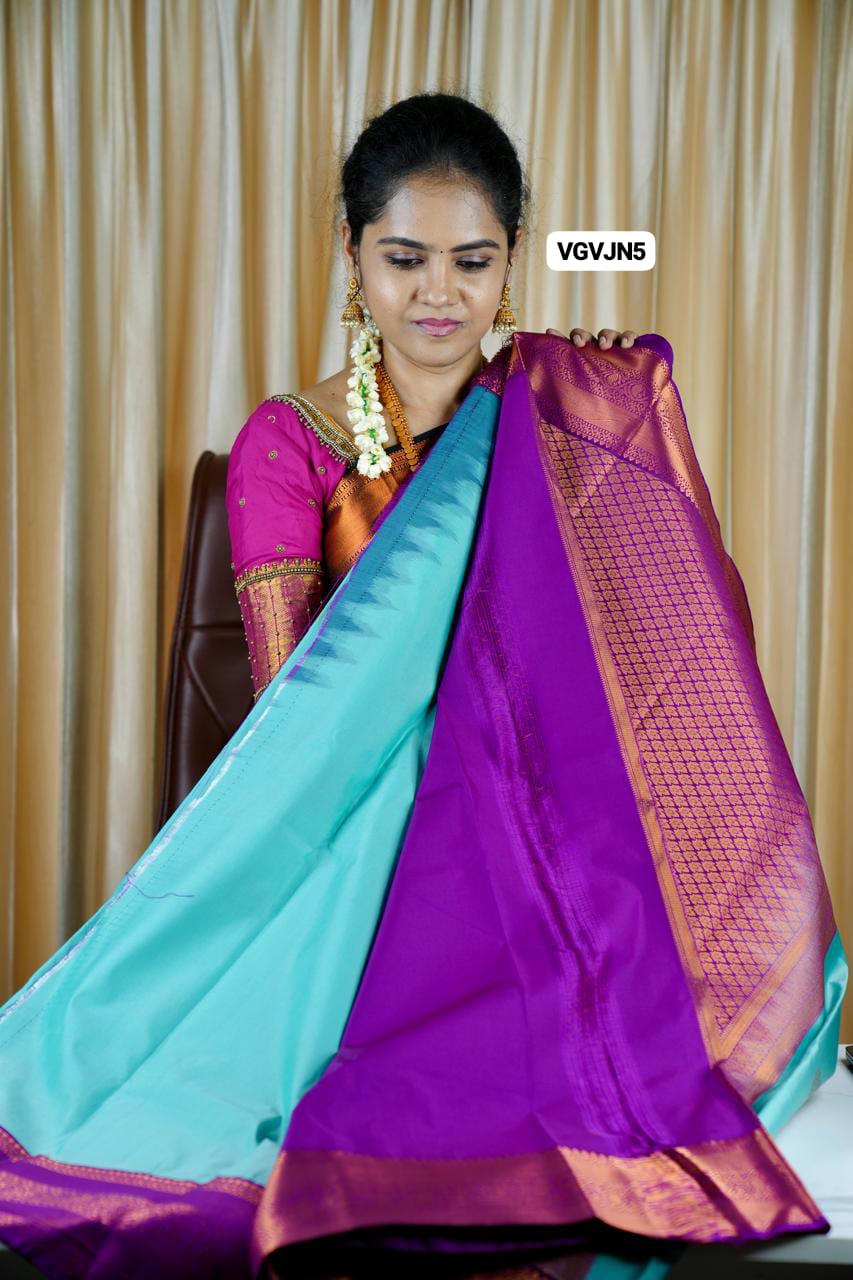 Premium Bridal semi kanchi Silk Sareeš„³