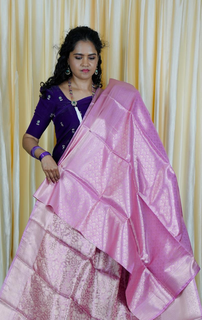 Katan bridal tissue saree 🥳