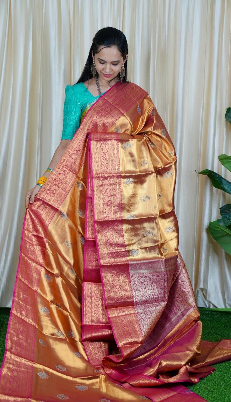 Bridal kanchipuram Inspired Sareeš„³