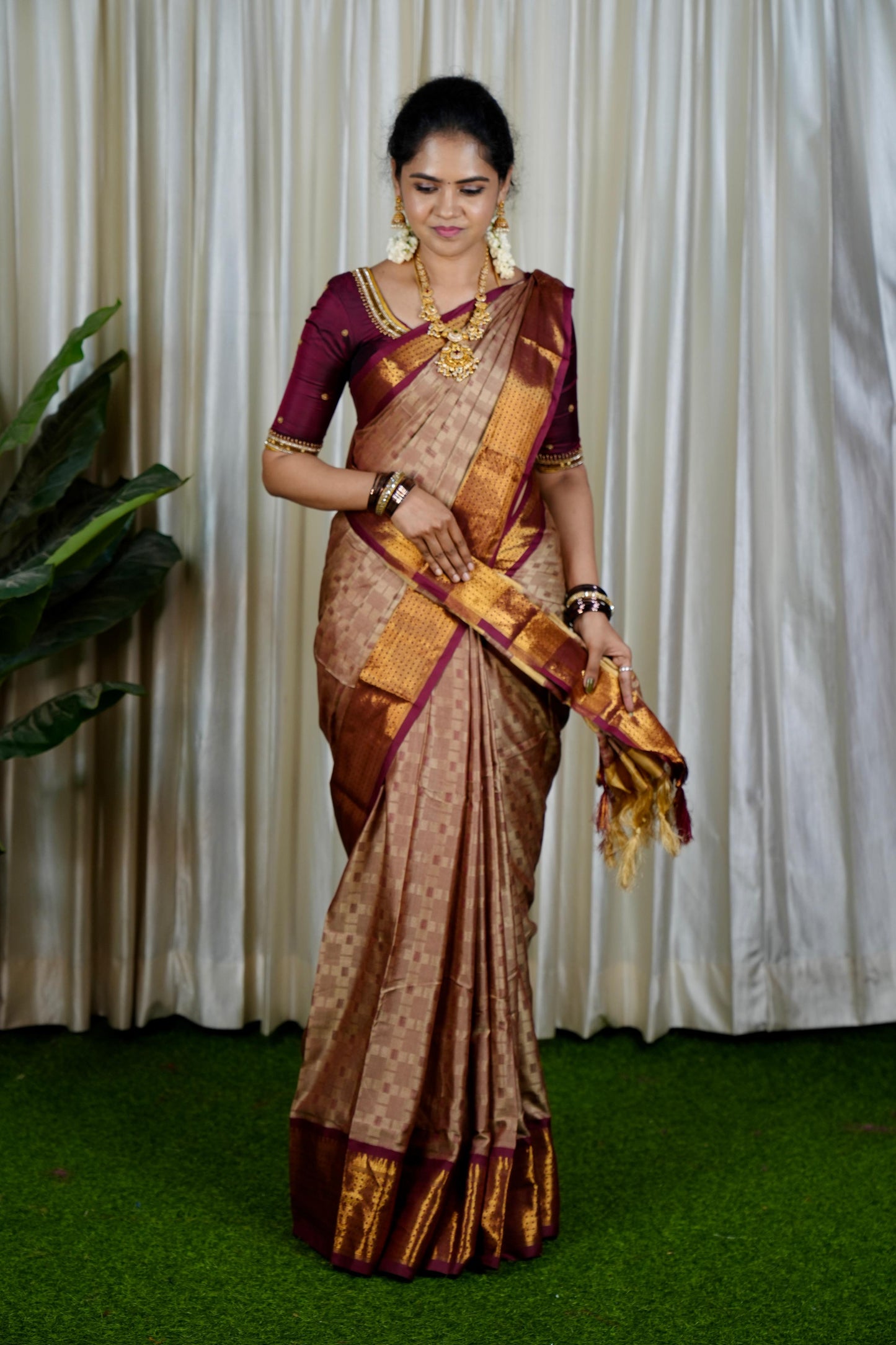 Kalyani semi silk saree 🥳