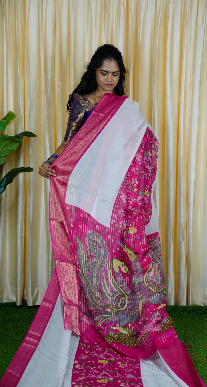 Premium soft dola silk saree 🥳🥰✅