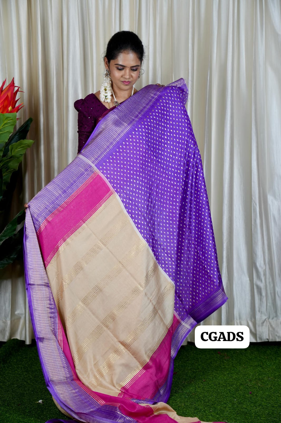 Dola silk saree 👇