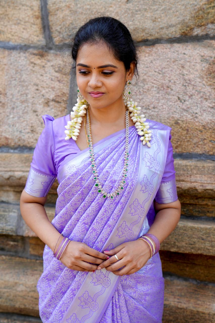 Bridal Semi Silk Saree🥳✅