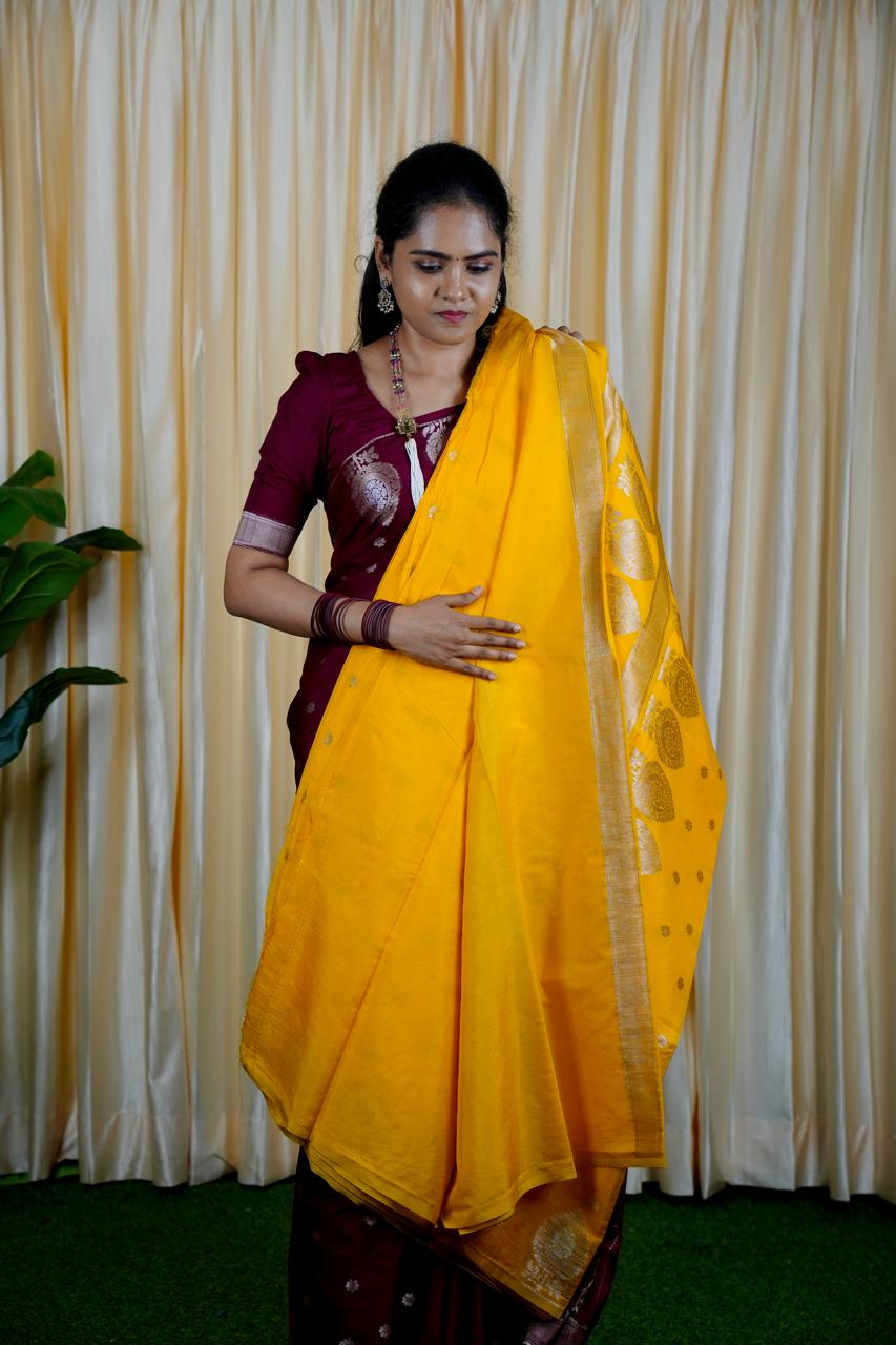 Soft warm Silk Saree 🥰🥳